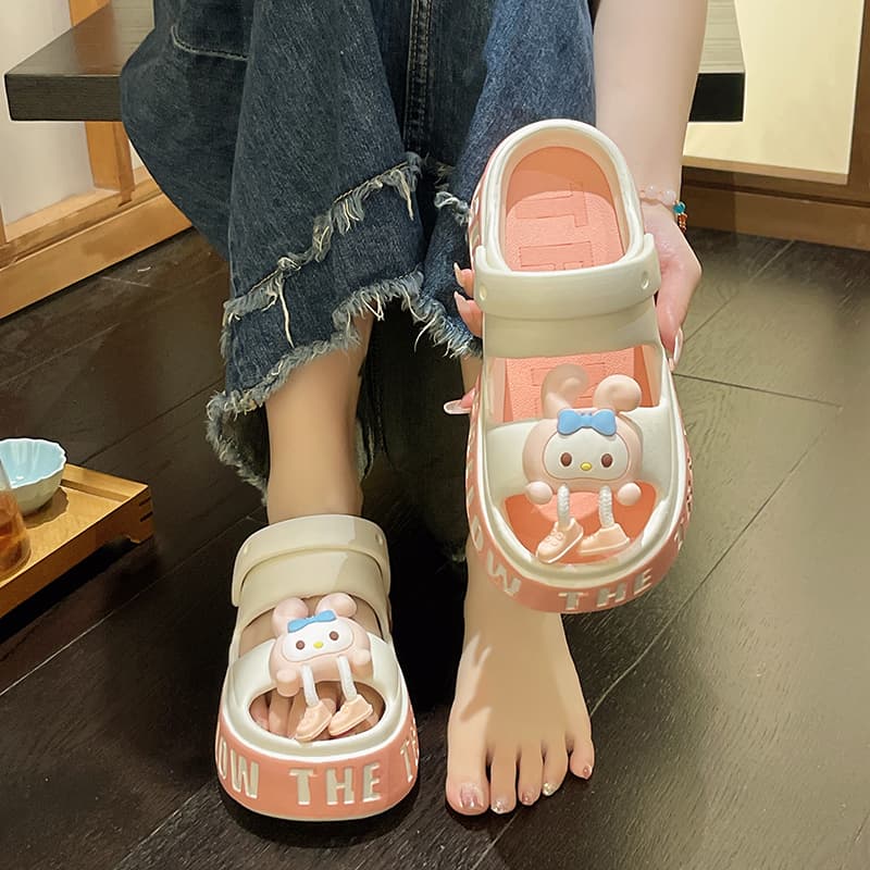 スポーツサンダル くまさん厚底スポーツサンダル